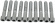 Drag Specialties Socket-Head Bolt 5/16-18X1.75 Smooth Chrome 5/16-18 X