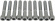 Drag Specialties Socket-Head Bolt 5/16-18X1.75 Knurled Chrome 5/16-18X