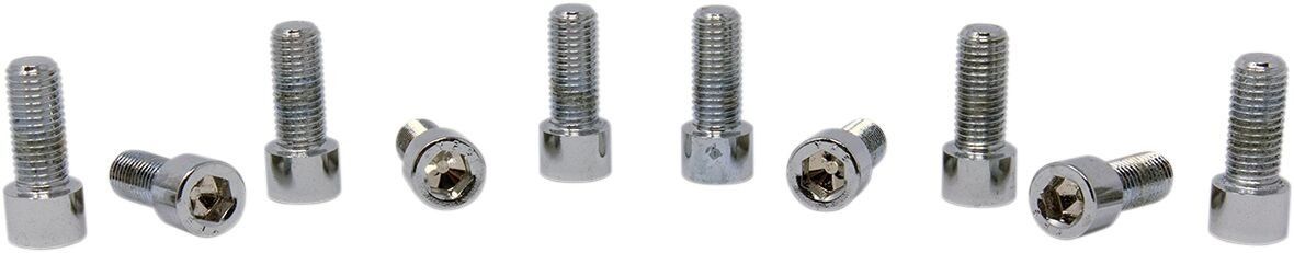 Drag Specialties Socket-Head Bolt 5/16-24X0.75 Smooth Chrome 5/16-24 X