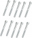 Drag Specialties Socket-Head Bolt 10-24X1.75 Smooth Chrome 10-24 X 1 3