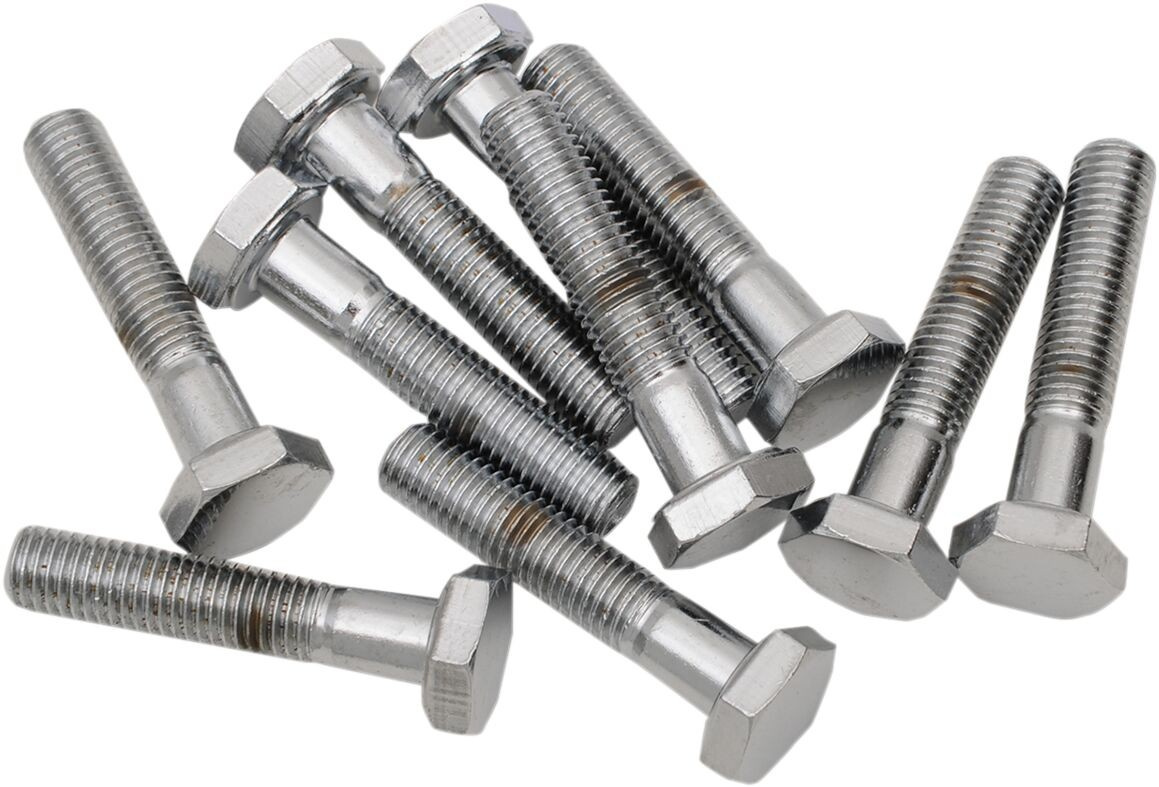 Drag Specialties Hex-Head Bolt 1/4-28X1.25 Chrome 1/4-28 X 1 1/4 Chrom