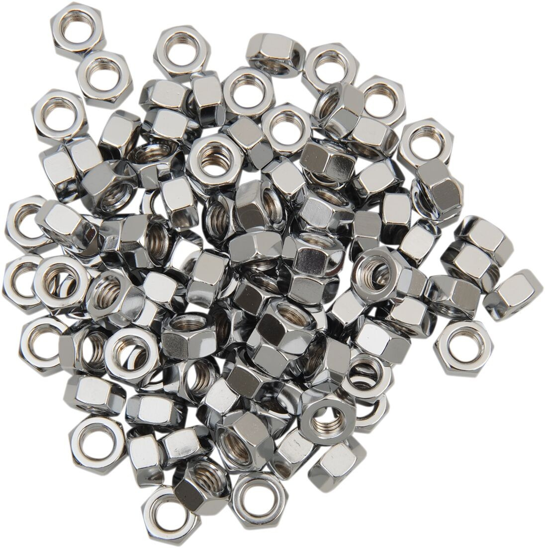 Drag Specialties Hex Nut 5/16-18 Chrome 5/16-18 Chrome Hex Nut