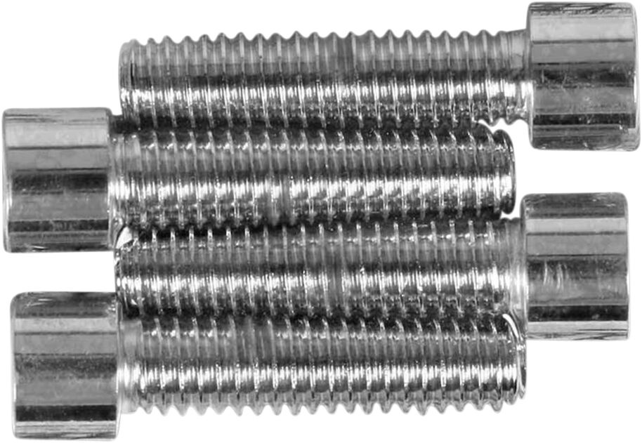 Drag Specialties Chrome Socket-Head Handlebar Clamp Bolt Kit Smooth Sm