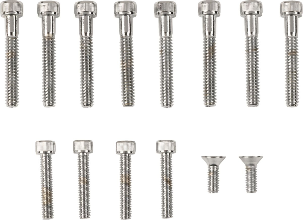 Drag Specialties Chrome Socket-Head Handlebar Lever Mount/Master Cylin