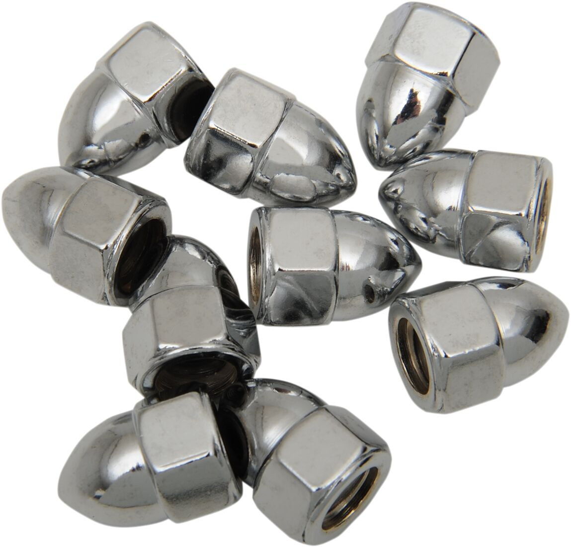 Drag Specialties Acorn Nut 5/16-18 Chrome 5/16-18 Acorn Nut Chrome