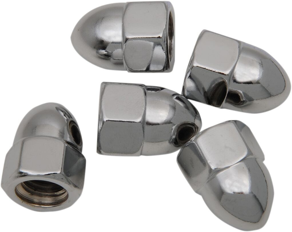 Drag Specialties Acorn Nut 1/2-13 Chrome 1/2-13 Acorn Nut Chrome