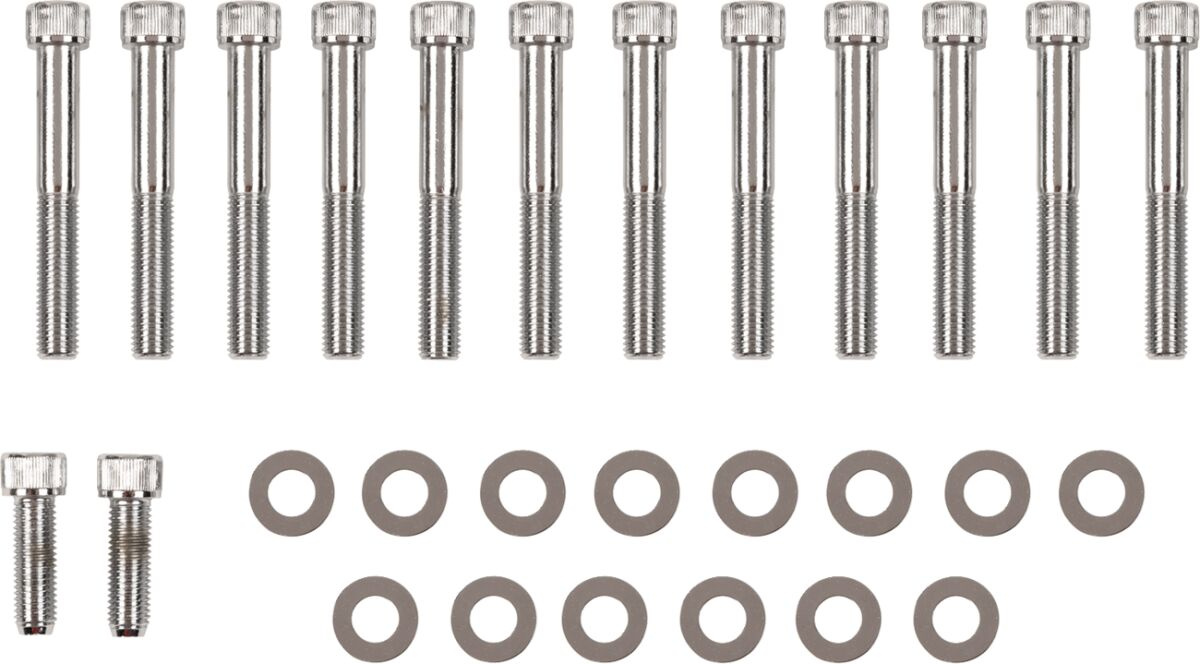 Drag Specialties Allen-Head Rocker Box Bolt Kit Chrome Alen Head R-Box