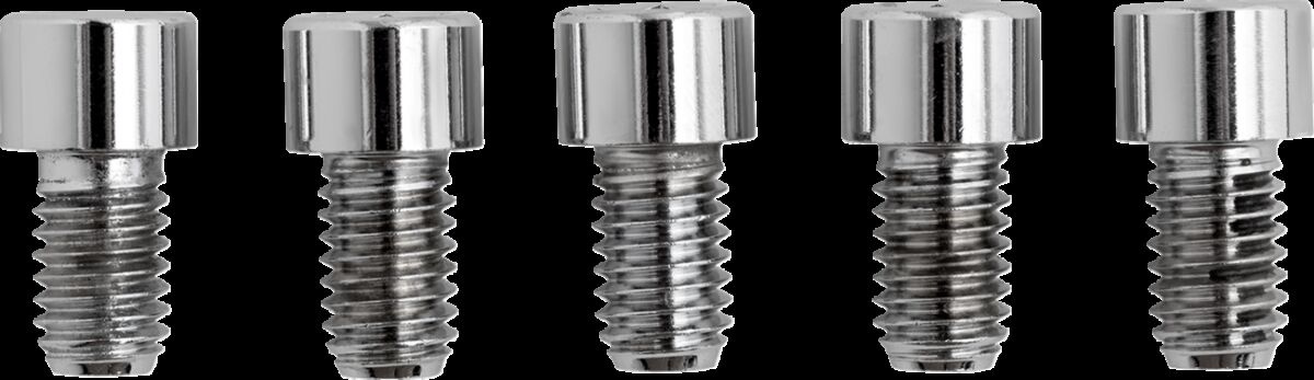 Drag Specialties Socket-Head Bolt 7/16-14X0.75 Smooth Chrome 7/16X14X3