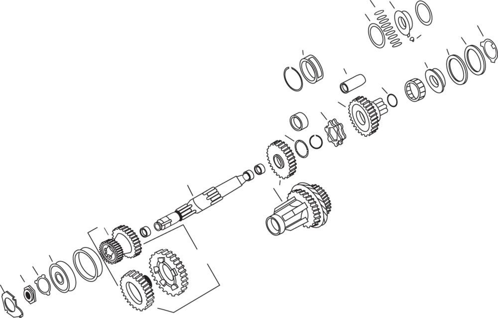 Eastern Motorcycle Parts 4 Spd.Ms Bushing 37436-36 4 Spd.Ms Bushing 37