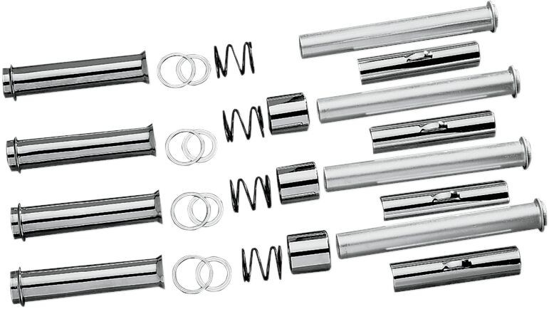 Drag Specialties Pushrod Tube Kit Chrome Pushrod Tube Kit 84-99 Bt