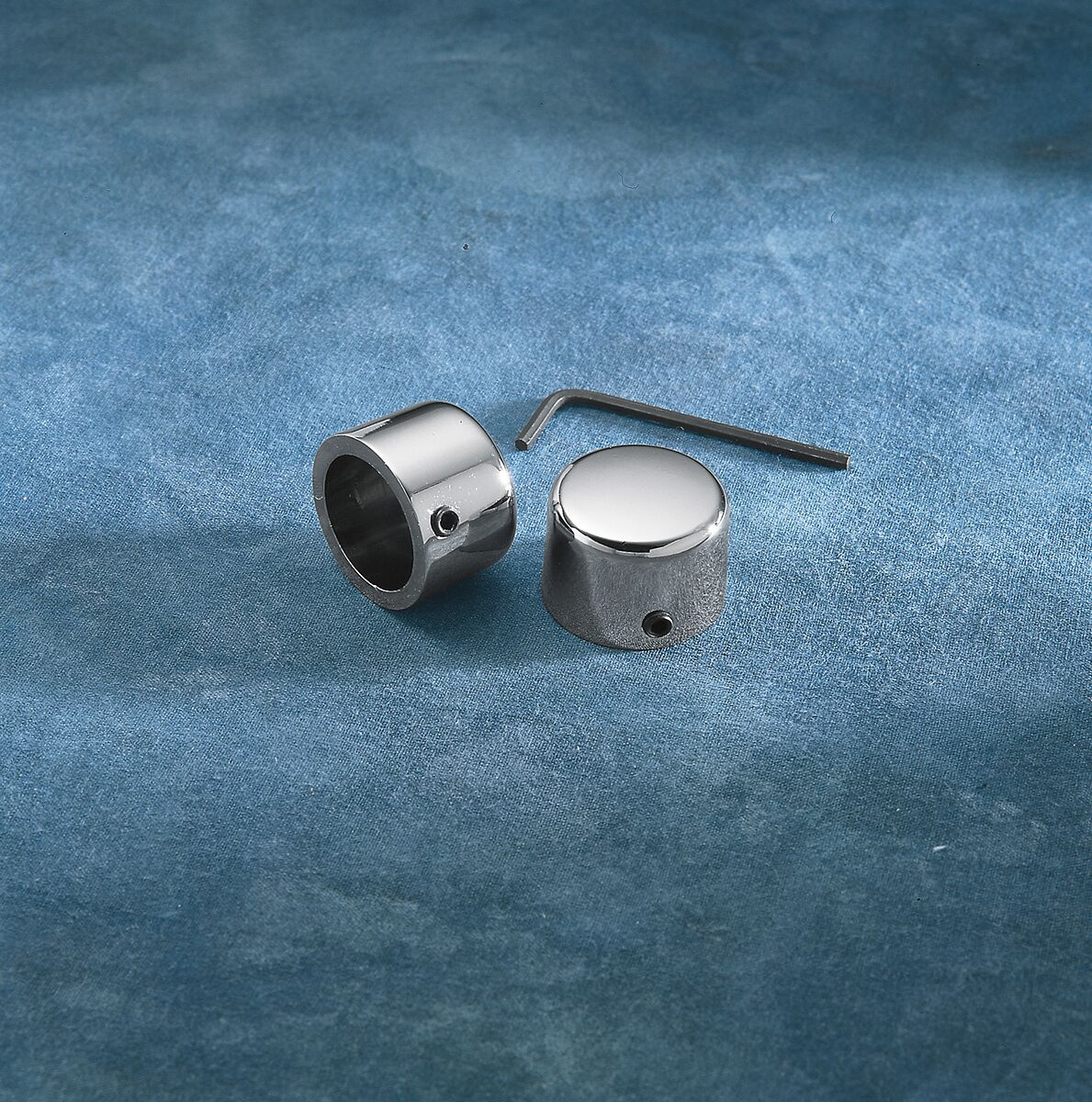 Drag Specialties Riser Bolt Caps Chrome Riser Bolt Cvr All Fx &Xl