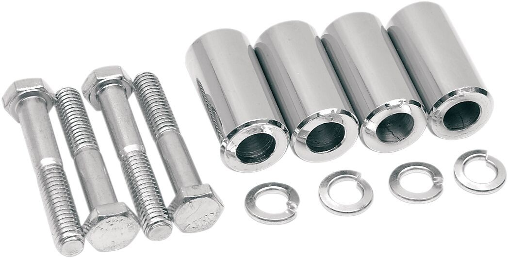 Drag Specialties Fender Mount Kit Chrome Cust Wdglide Fendr Mnt-83