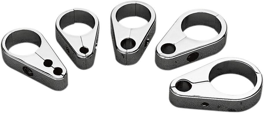 Drag Specialties Die-Cast Cable Clamp Clutch Chrome 1