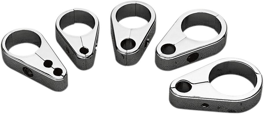 Drag Specialties Die-Cast Cable Clamp Clutch Chrome 1.25