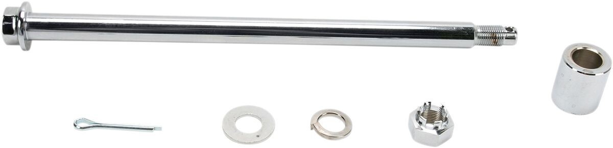 Drag Specialties Rear Axle Chrome Axle Rear Chr 80-99 Flt/Flht
