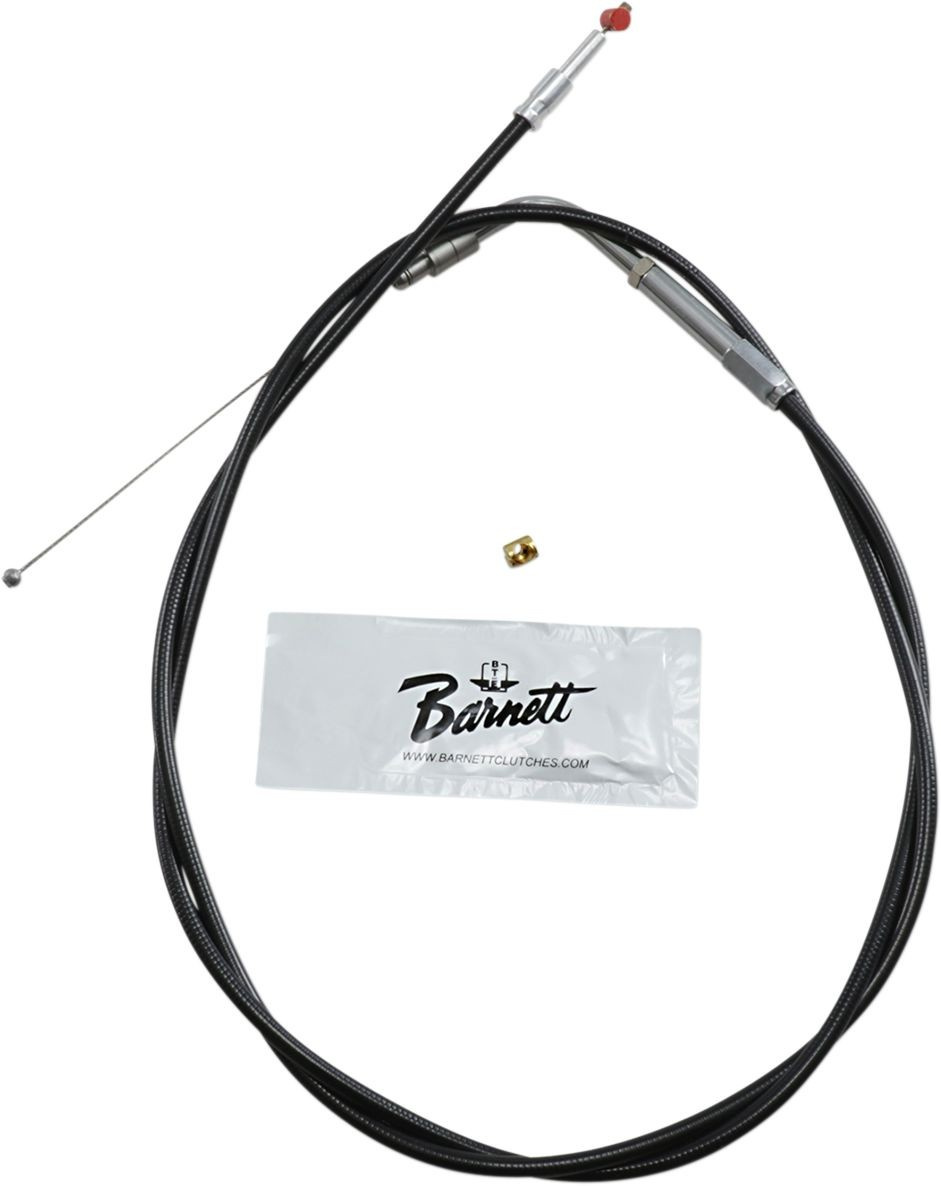 Barnett Throttle Cable Traditional Black Oversize +6