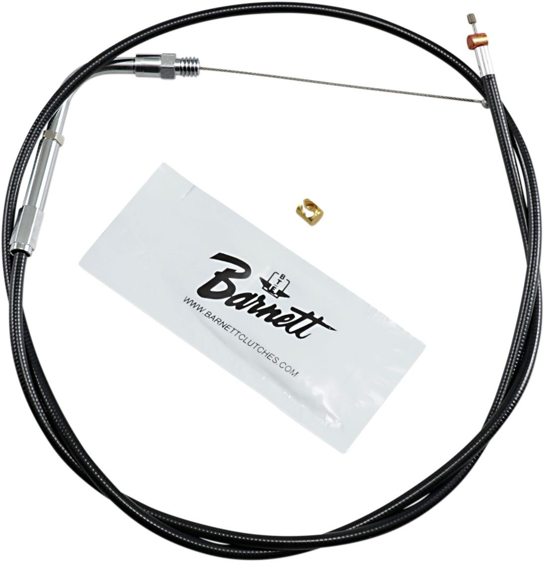 Barnett Throttle Cable Traditional Black Oversize +6