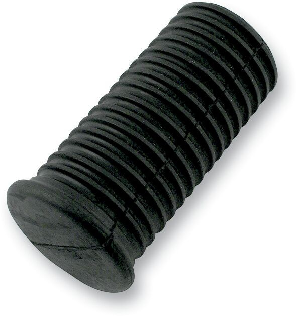 Drag Specialties Footrest Cover Rubber Hd Rubber Footrest Cvr F/Hd