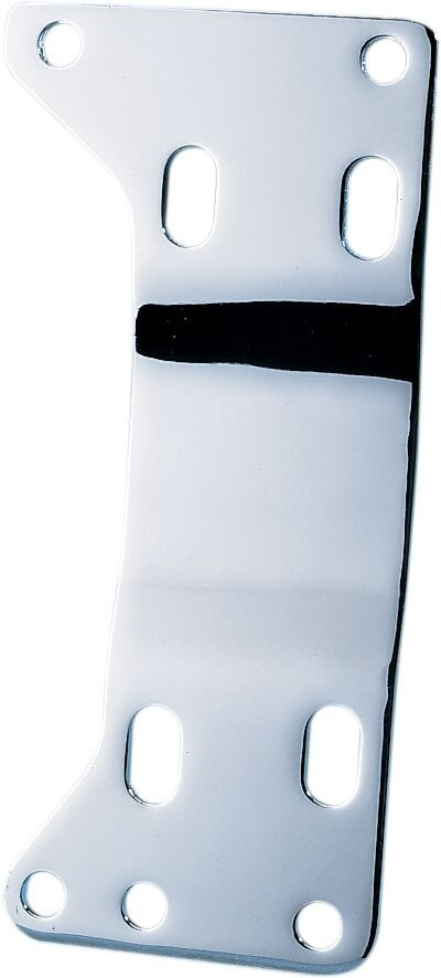 Drag Specialties Transmission Mounting Plate Chrome Trans Mnting Plt 8