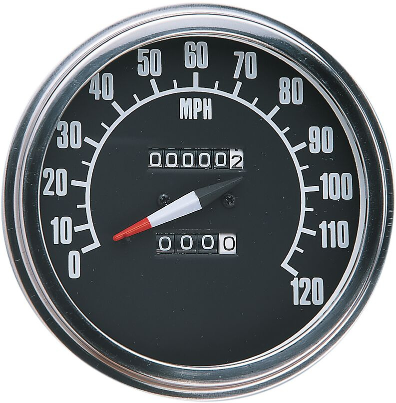 Drag Specialties Fl Speedometer 2240:60 W/ Reed Switch 68-84 Face 2240