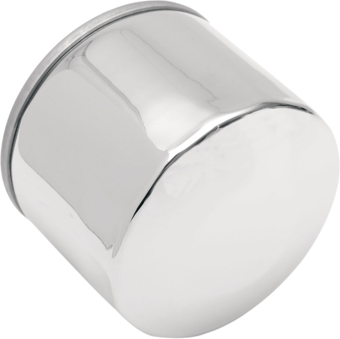 Drag Specialties Spin-On Oil Filter W/ Magnetic Ring Chrome 2.25