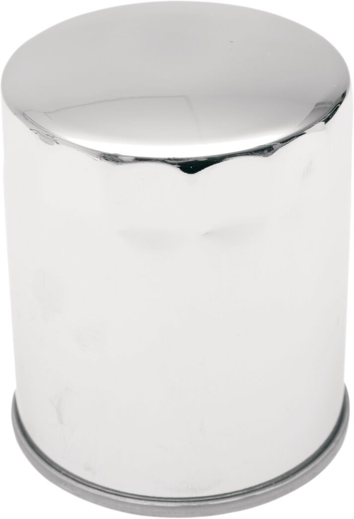 Drag Specialties Spin-On Oil Filter W/ Magnetic Ring Chrome 3.25