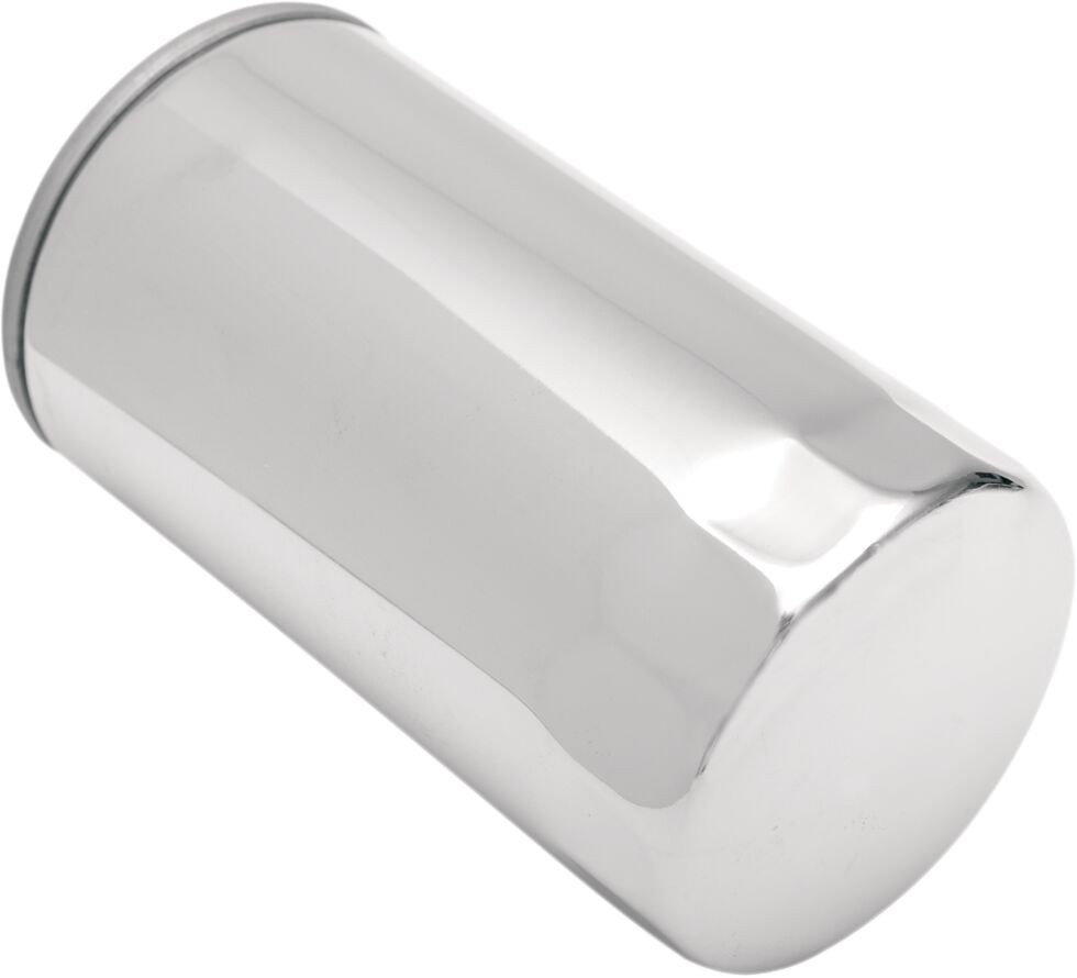 Drag Specialties Spin-On Oil Filter W/ Magnetic Ring Chrome 5.5