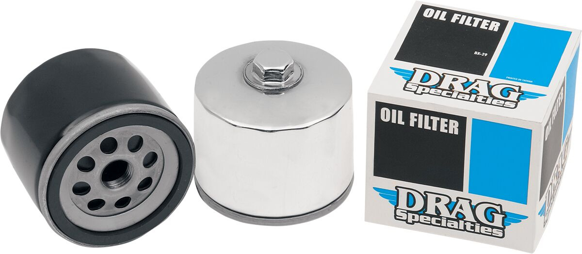 Drag Specialties Oil Filter Black Blk Oil Filter 63810-80