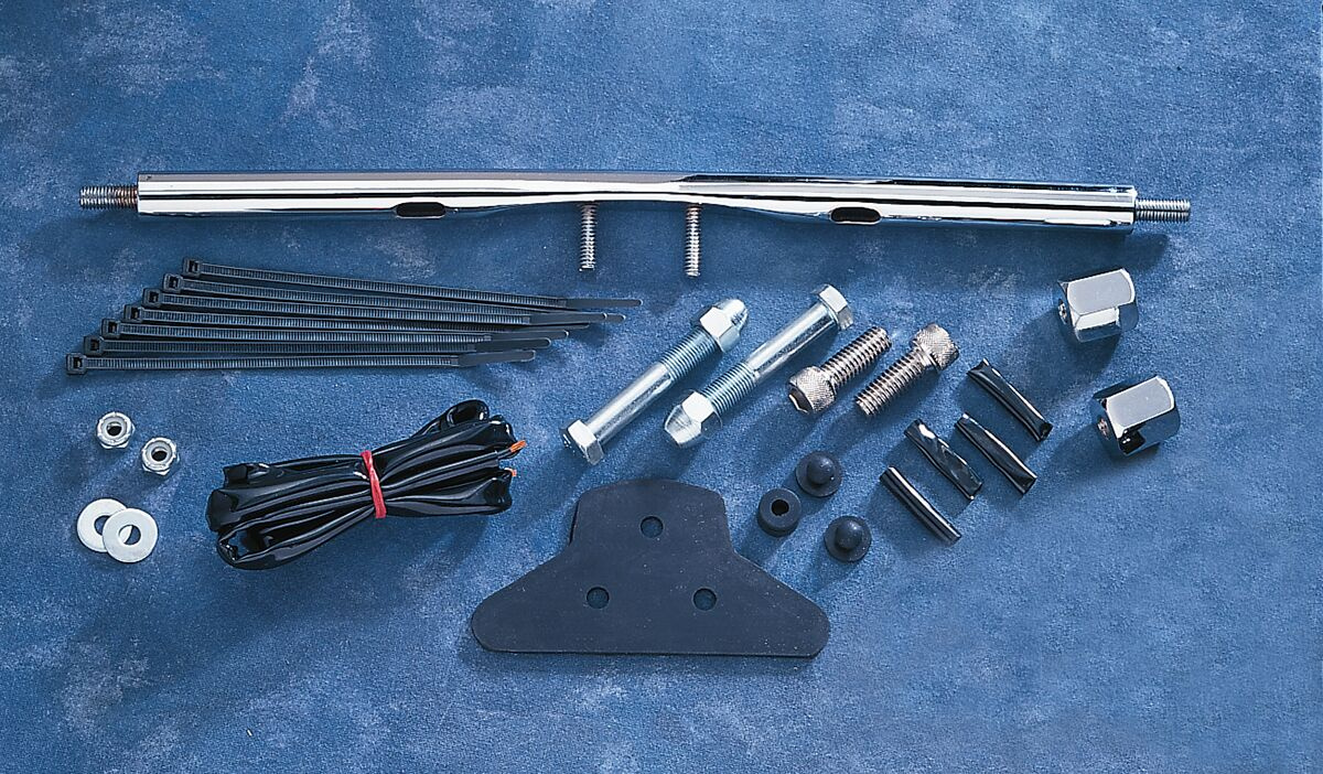 Drag Specialties Rear Turn Signal Relocation Kit Chrome Rr Ts Reloc Kt