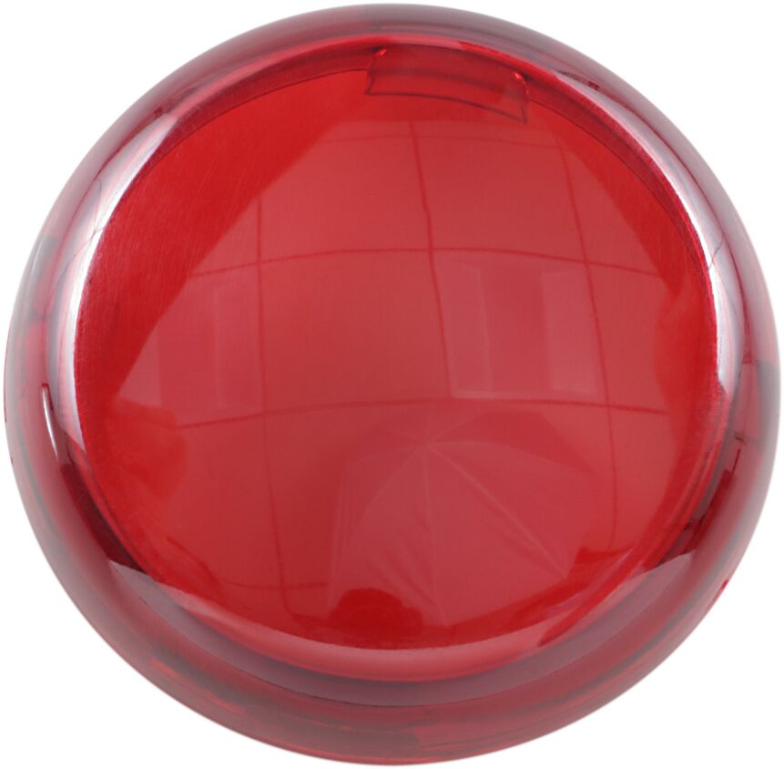 Drag Specialties Replacement Lens Deuce-Style Red Turn Signal Lens Red