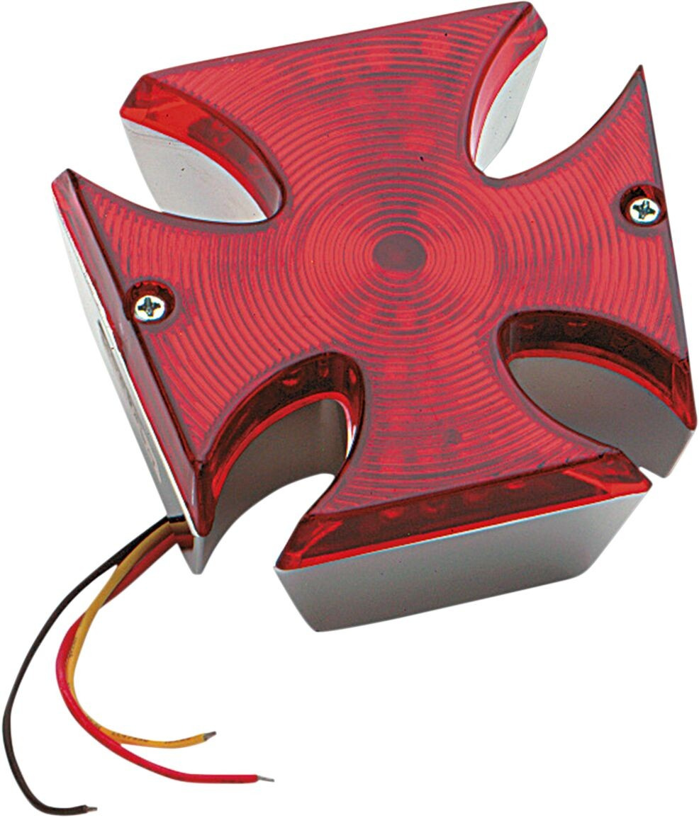 Drag Specialties Taillight Led Maltese Cross Led Maltese Taillight