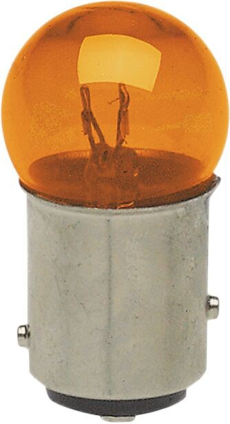 Drag Specialties Globe Bulb Dual Filament 1157-Style Amber Dual Fil Mi