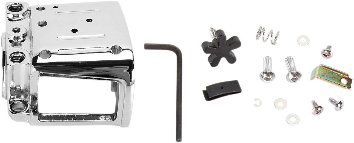 Drag Specialties Switch Housing Bottom-Right Chrome Switch Hous Rt Bot