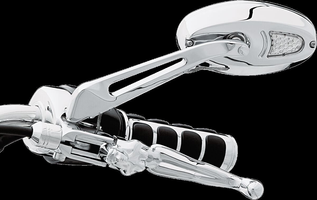 Kuryakyn Turn Signal Mirrors With Flat Glass T/Sgnlmirror Flat Glass