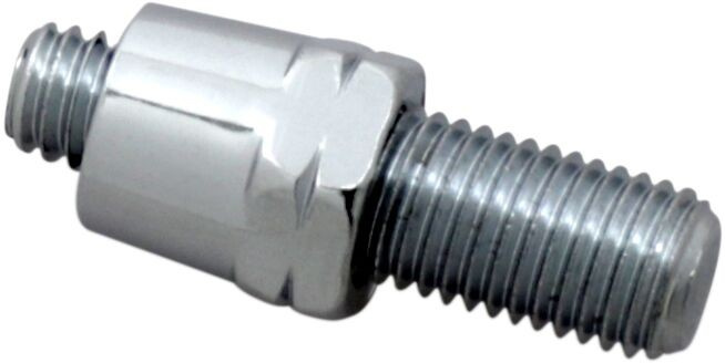 Drag Specialties Stealth Mirror Adapter W/ Reverse Thread For Yamaha S