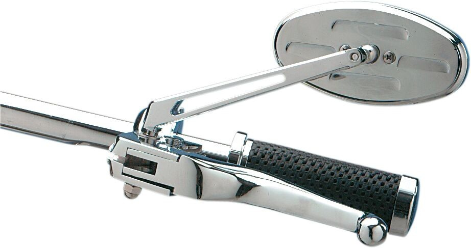 Drag Specialties Mirror Ness Stealth Ii Oval W/ 6