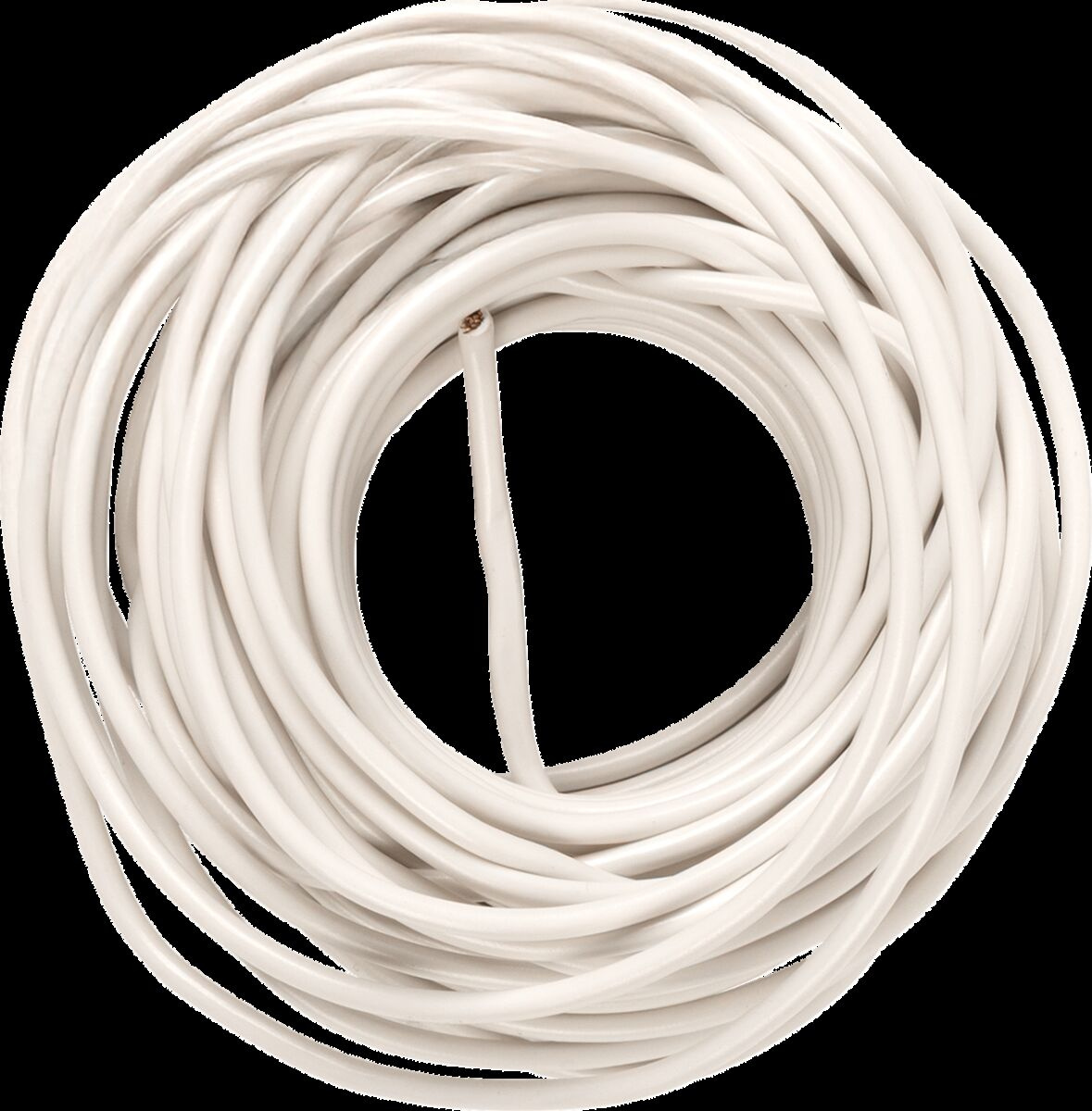 Drag Specialties Wire White 16-Gauge 35' White 16Ga Wire 35Ft Roll