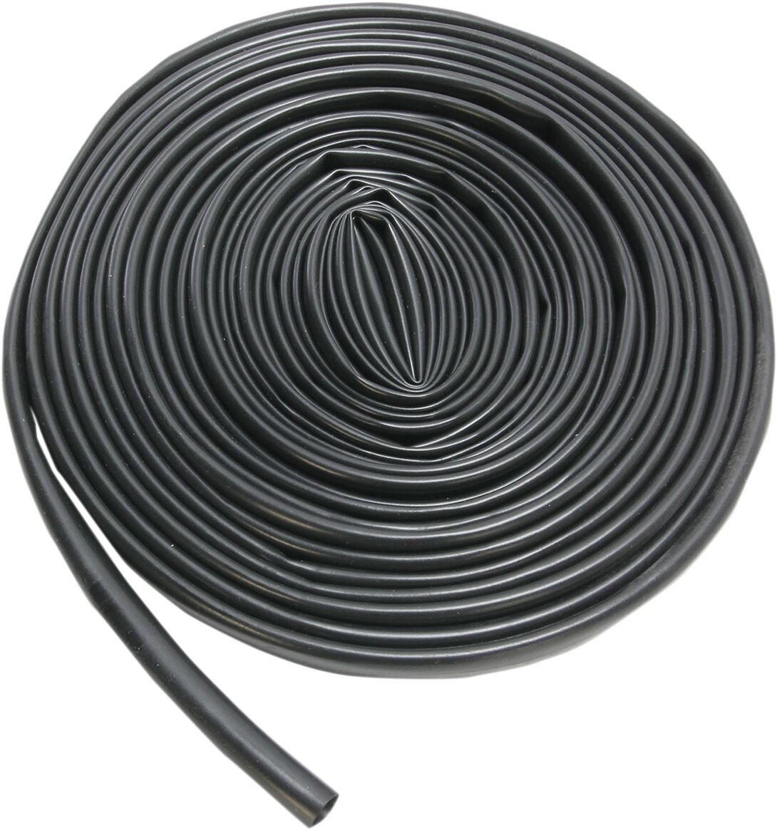 Drag Specialties Shrink Tube Black 0.375