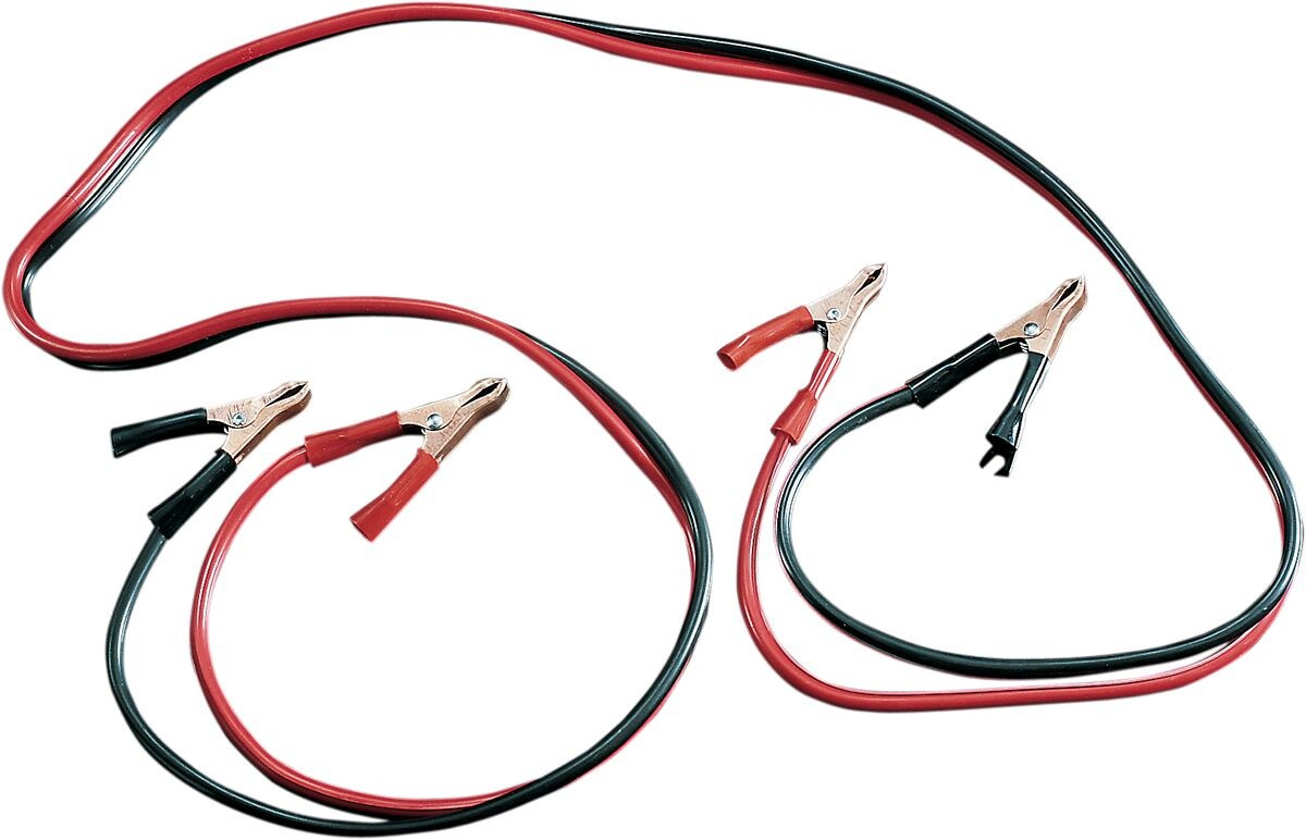 Drag Specialties Motorcycle Jumper Cables 12-Gauge 6' 6' Motorcycle Ju