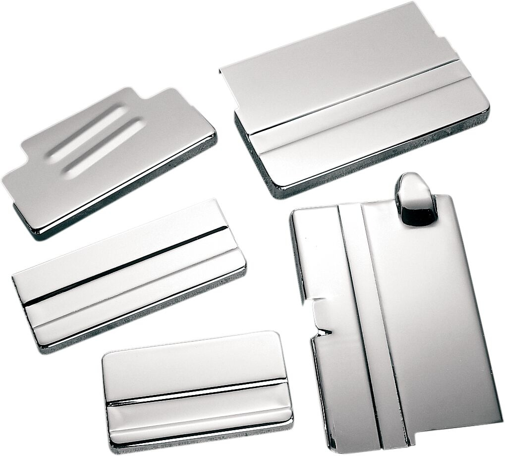 Drag Specialties Battery Top Cover Chrome Batt Top Cvr 91-96 Dyna