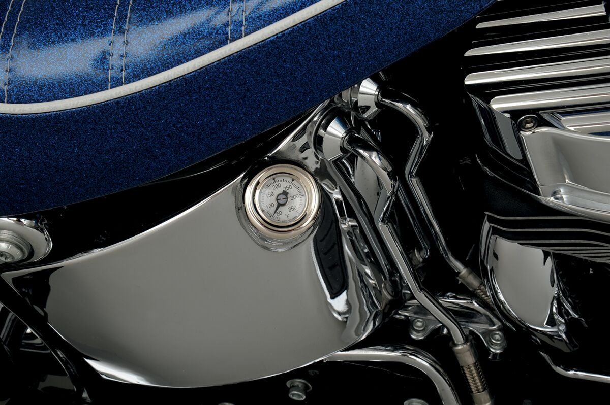 Drag Specialties Oil Plug Temp Gauge Oil Plug Temp 00-17 Fxst