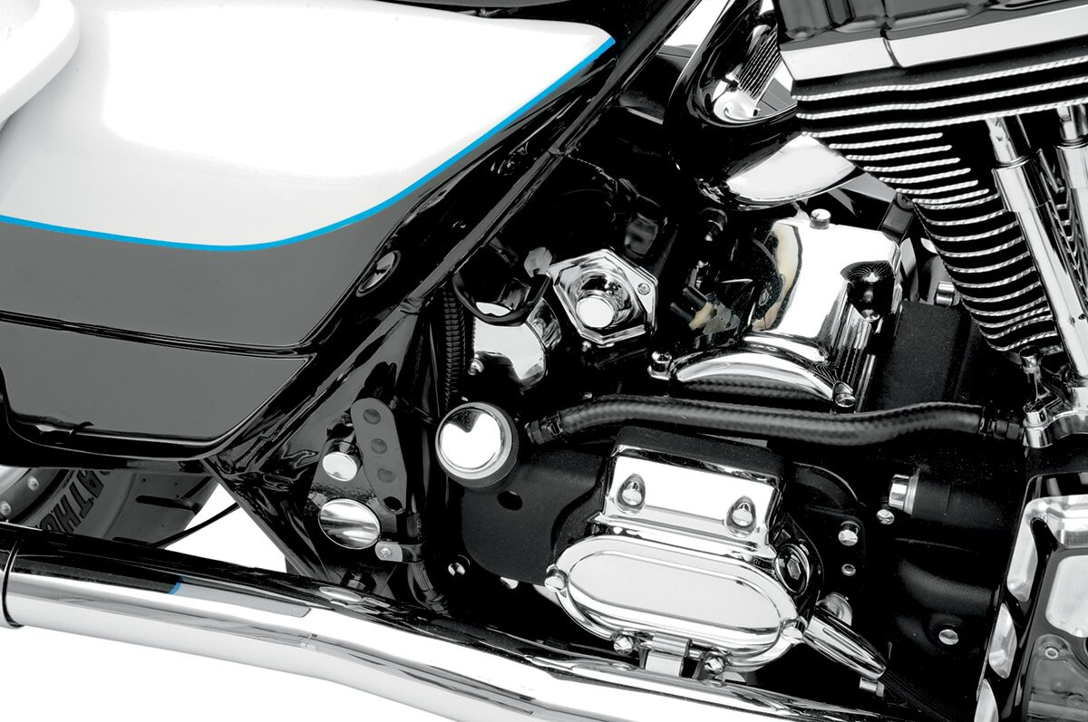 Drag Specialties Solenoid End Cover Chrome Cvr Solenoid Chr 91-22 Bt