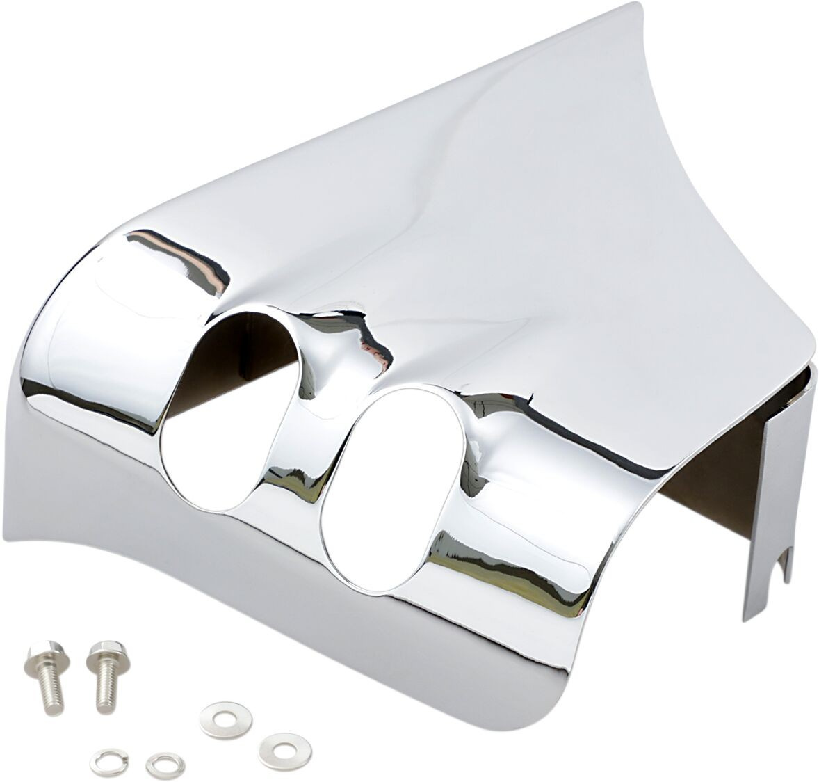 Drag Specialties Coil Cover Old-Style Chrome Old Style Coil Cvr S-Tail