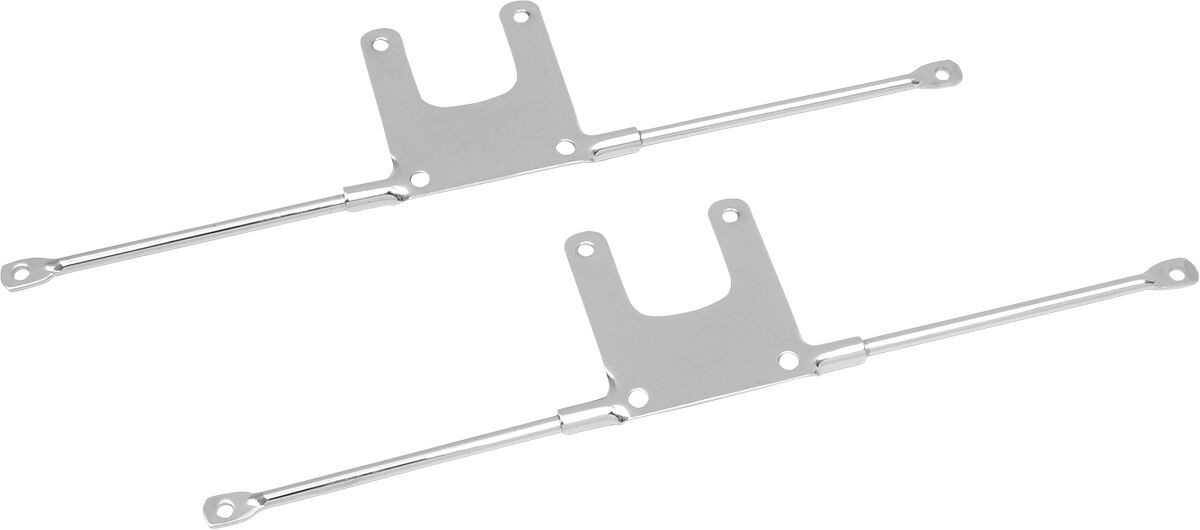 Drag Specialties Fender Front Bracket W/ Rivets Fndr Brkt&Riv Stck Xl