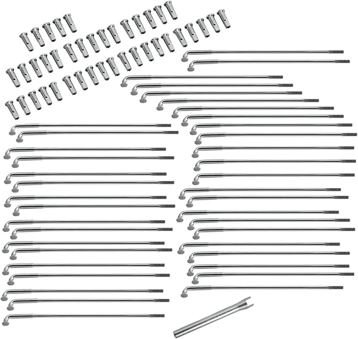 Drag Specialties Spoke Set Rear 6.5