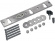 Pingel Removable Wheel Chock Mount Plate Kit For Corrugated Floors Mou