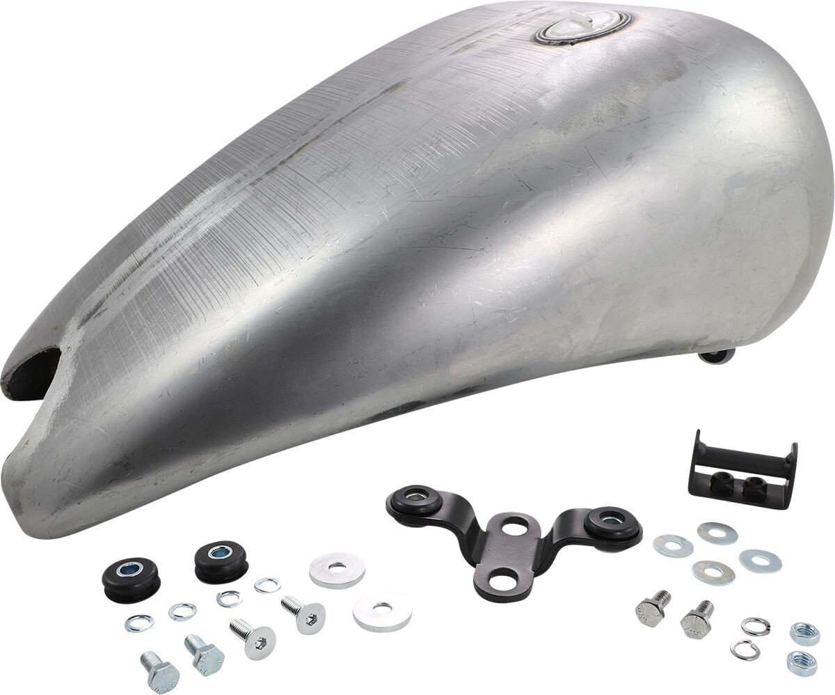 Drag Specialties One-Piece Extended Gas Tank W/ Single Screw-In Cap 1