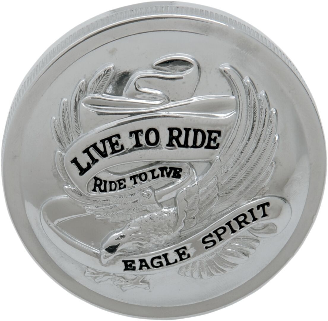 Drag Specialties Gas Cap Live-To-Ride 3