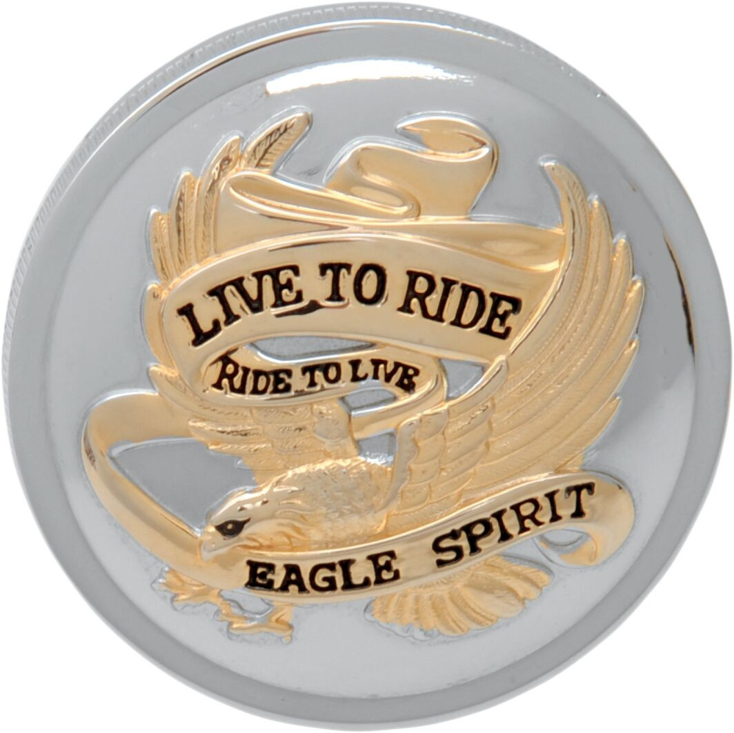 Drag Specialties Gas Cap Live-To-Ride 3