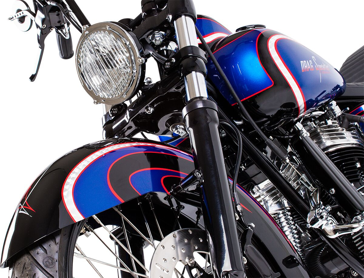 Drag Specialties Fat Bob Gas Tank 3.5 Gallon F-Bob Gas Tnk 3.5 Gal-E84